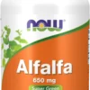 Alfalfa Lucerna Siewna 650mg 250 tabletek Now Foods