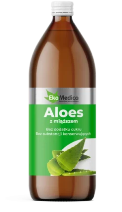 Aloes z miąższem 500ml EkaMedica