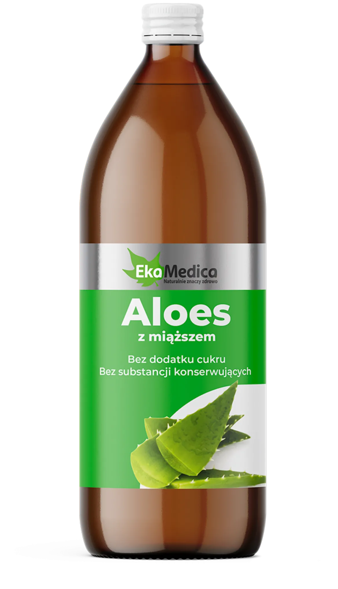 Aloes z miąższem 500ml EkaMedica