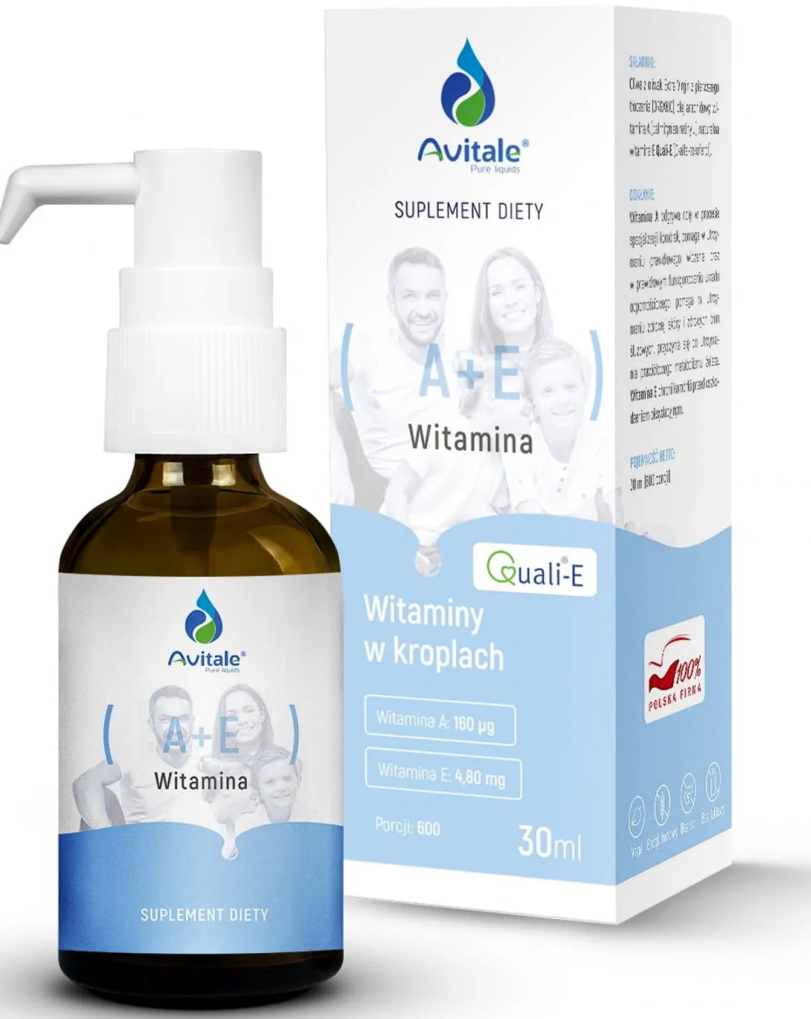 Avitale Witamina A+E Quali E 30ml Aliness