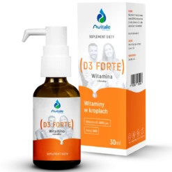 Avitale Witamina D3 Forte w kroplach 30 Aliness