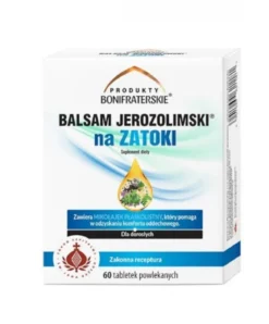 Balsam jerozolimski Na Zatoki 60 tabletek powlekanych Produkty Bonifraterskie