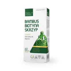 Bambus Biotyna Skrzyp 470mg 60 kaps. Medica Herbs