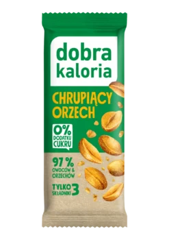 Baton Chrupiący orzech 35g Dobra Kaloria