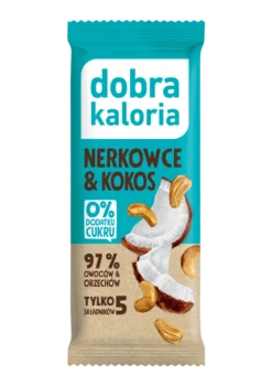 Baton Nerkowce i Kokos 35g Dobra Kaloria