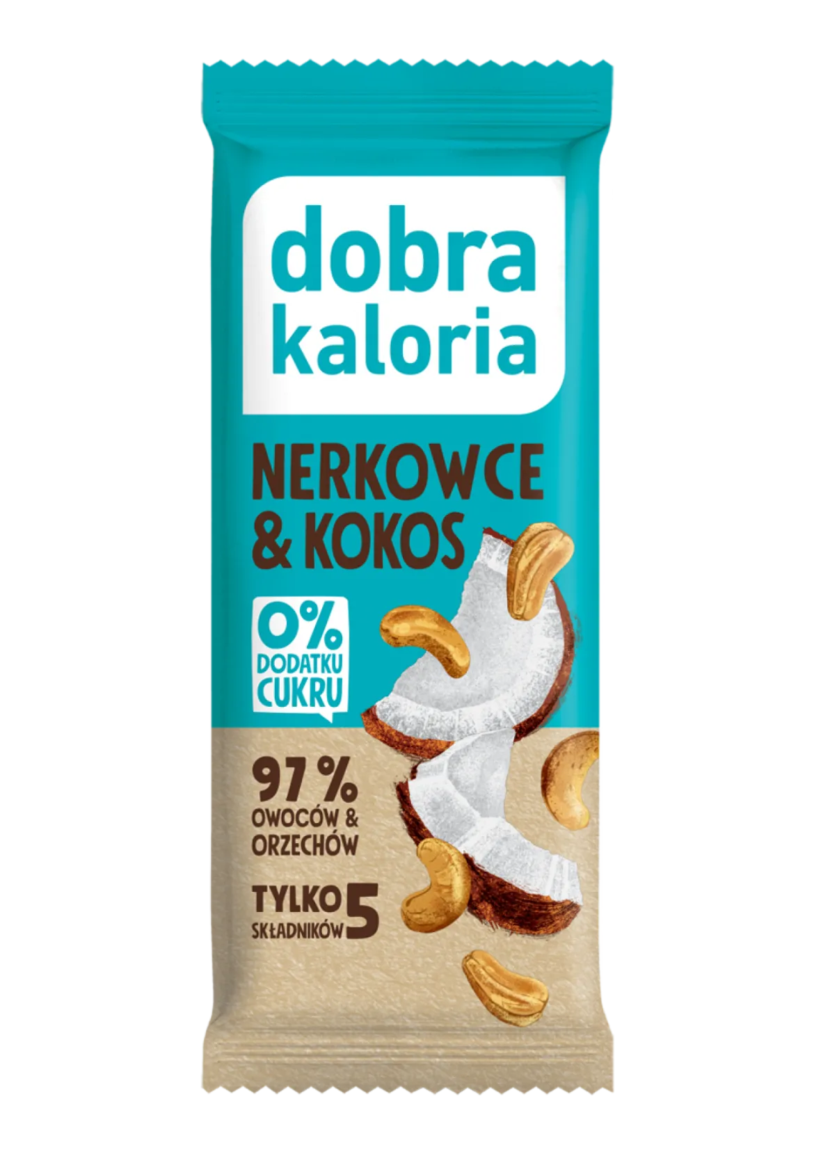 Baton Nerkowce i Kokos 35g Dobra Kaloria
