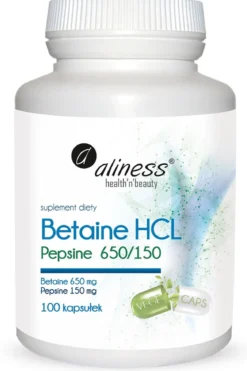 Betaina HCL Pepsyna 100kaps Aliness