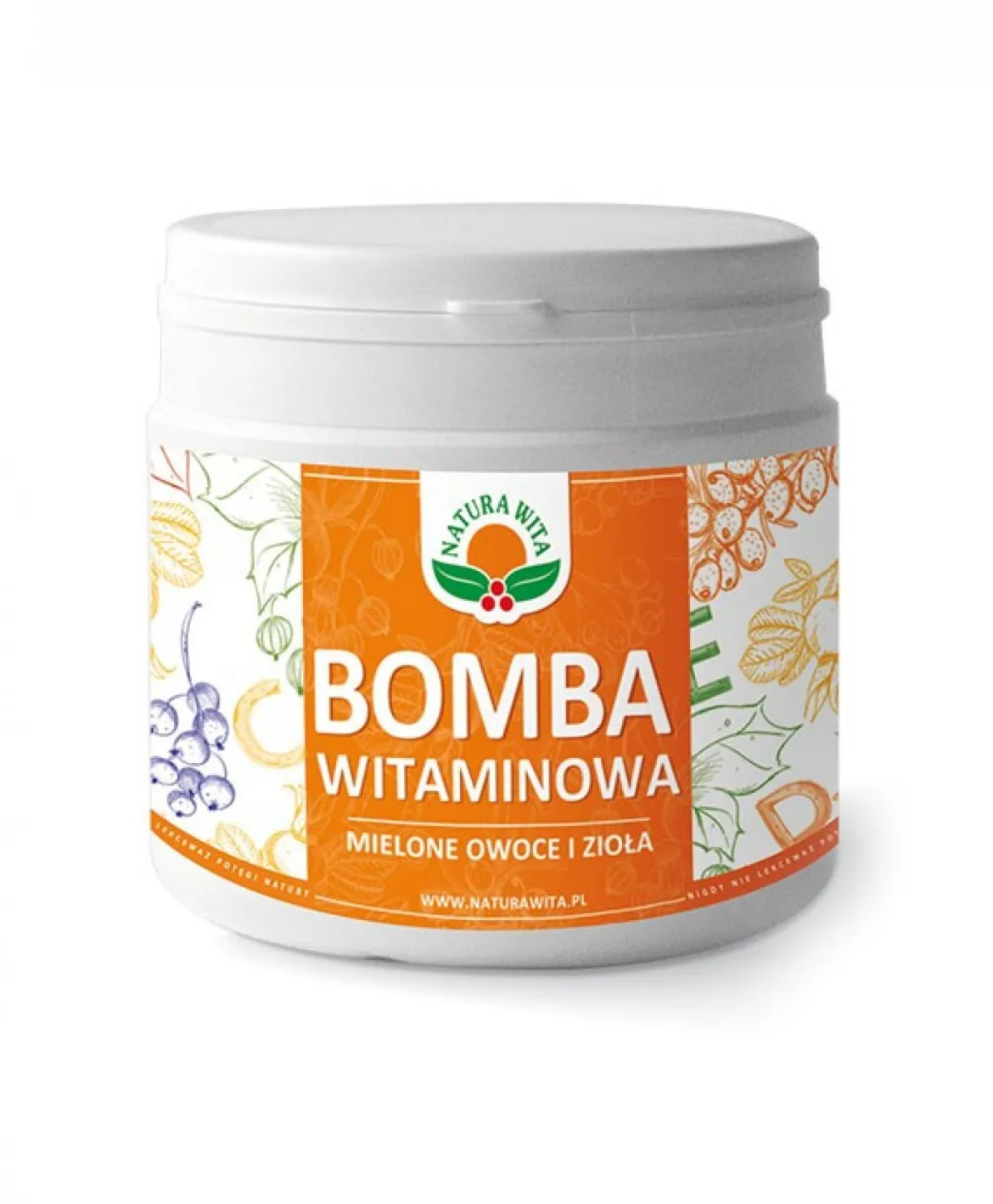 Bomba Witaminowa Mielone Owoce i Zioła 200g Natura Wita