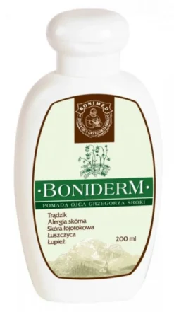 Boniderm Mydło ziołowe 200ml Bonimed