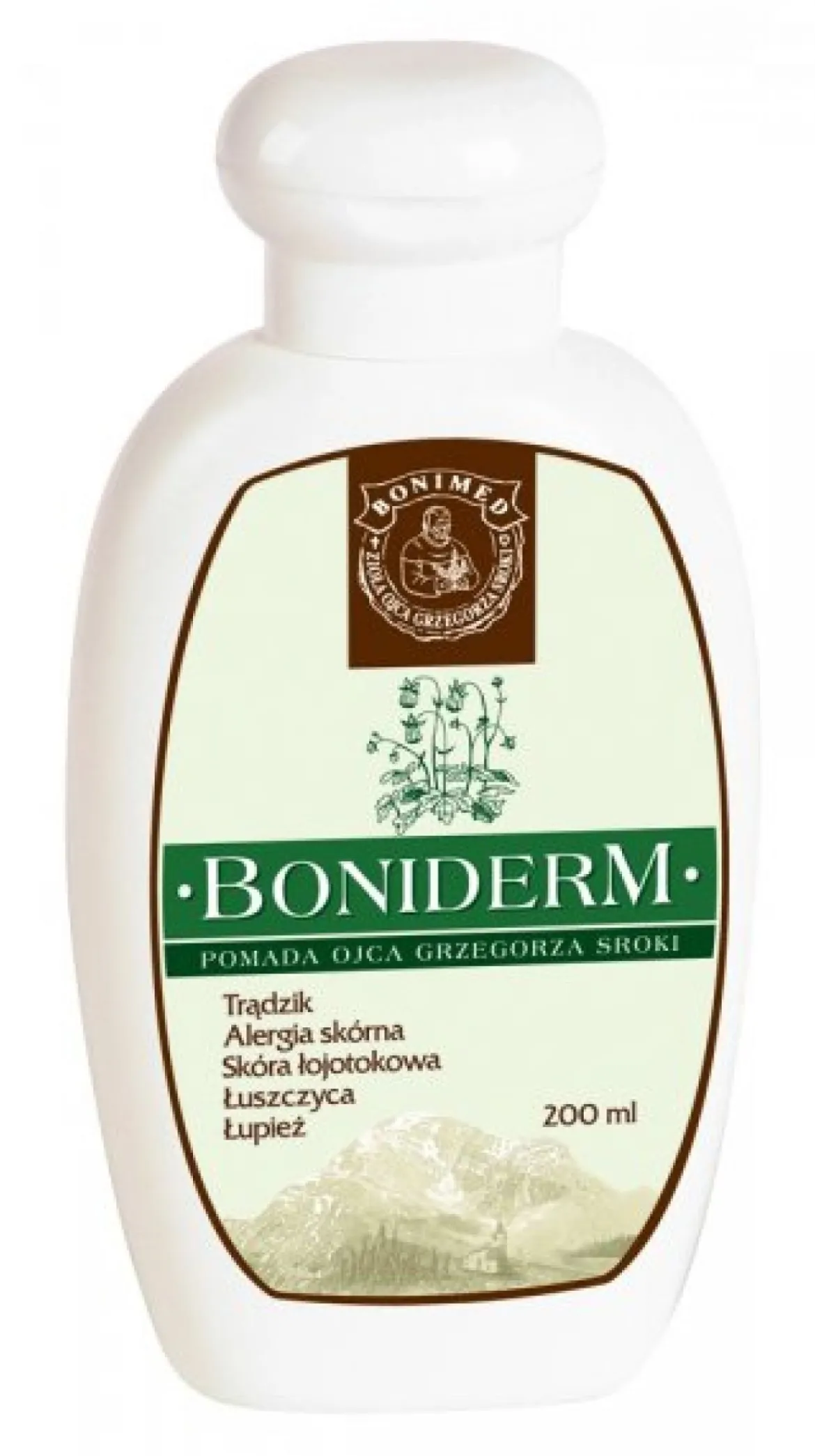 Boniderm Mydło ziołowe 200ml Bonimed