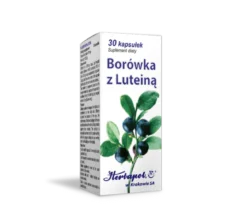 Borówka z Luteiną 30kaps. Herbapol