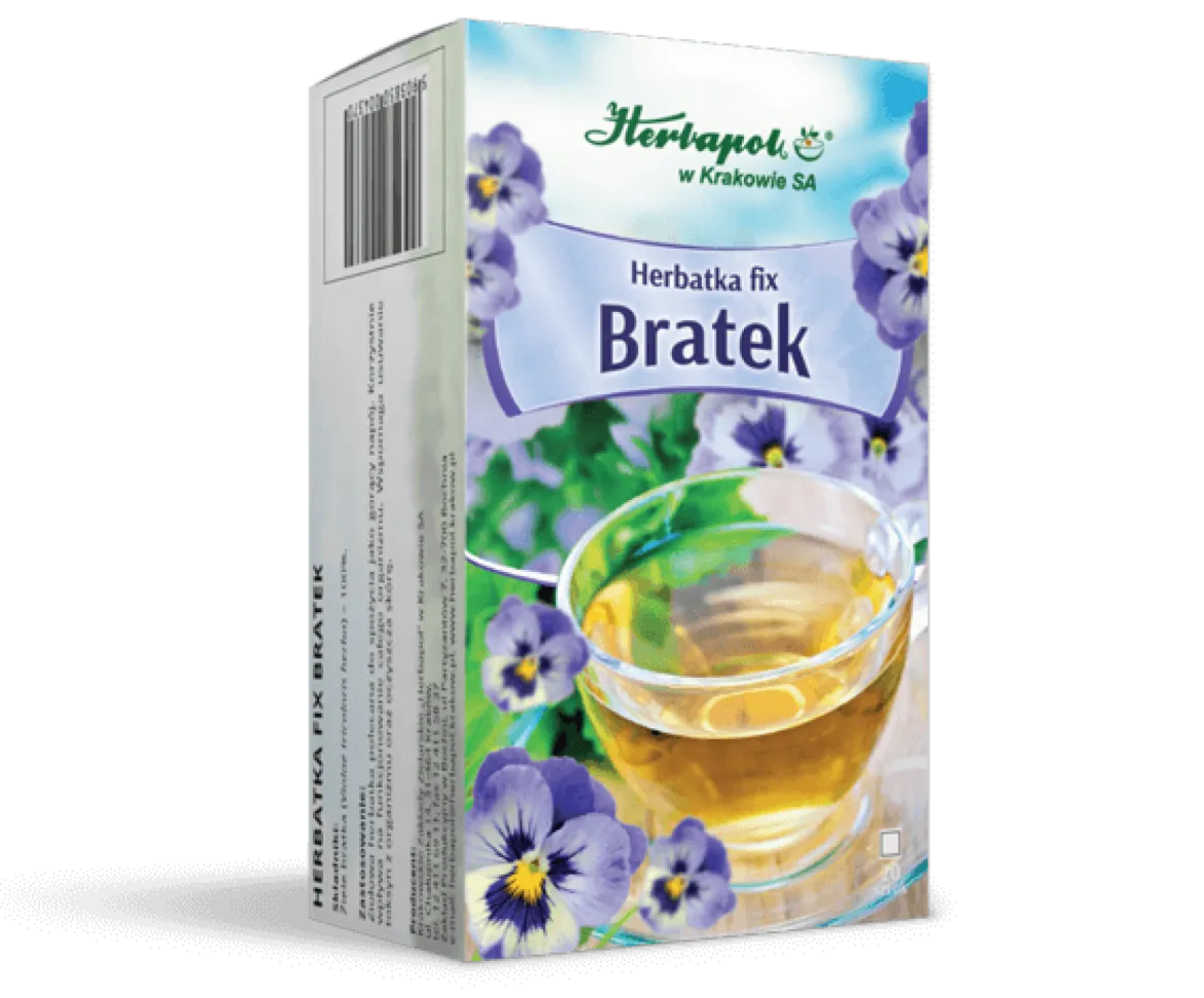 Bratek Fix Herbatka ekspresowa 20 saszetek Herbapol