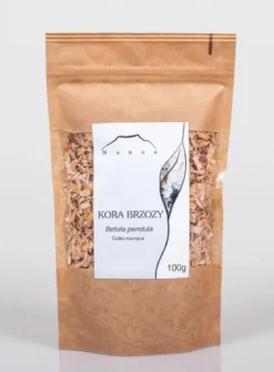 Brzoza kora dziko rosnąca 100g Nanga