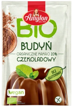 Budyń o Smaku Czekoladowym Bezglutenowy BIO 40g Amylon