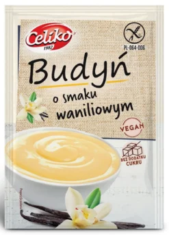 Budyń o Smaku Waniliowym Bezglutenowy 40g Celiko