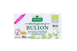 Bulion warzywny bez drożdży, bez oleju palmowego, bezglutenowy BIO 60g EkoWital