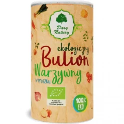 Bulion warzywny EKO w proszku 200g Dary Natury