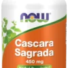 Cascara Sagrada 450mg 250 kapsułek Now Foods