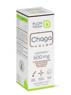 Chaga Solo Ekstrakt 600mg 100mll Plon Pharm
