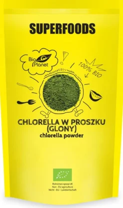 Chlorella W Proszku (Glony) BIO 200g Bio Planet