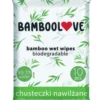 Chusteczki bambusowe nawilżane 10 sztuk Bamboolove