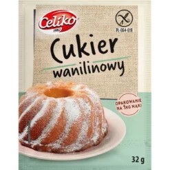 Cukier Wanilinowy Bezglutenowy 32g Celiko
