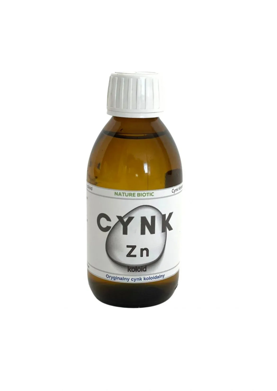Cynk Zn Koloidalny 25 PPM 200ml Nature Biotic