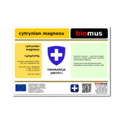 Cytrynian Magnezu 100g Biomus