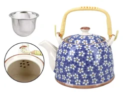 Czajnik ceramiczny z zaparzaczem 900ml