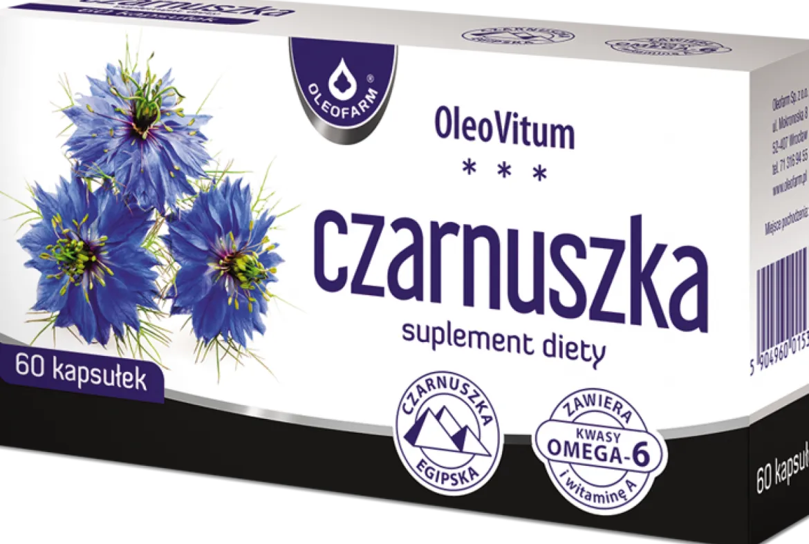 Czarnuszka 60 kaps. Oleofarm