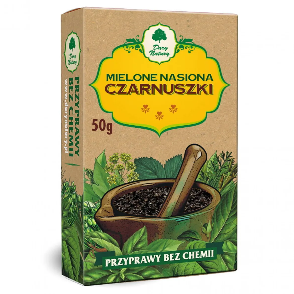 Czarnuszka mielona 50g Dary Natury