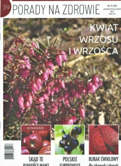Czasopismo Porady Na Zdrowie nr 59 - 4 kwartał 2021
