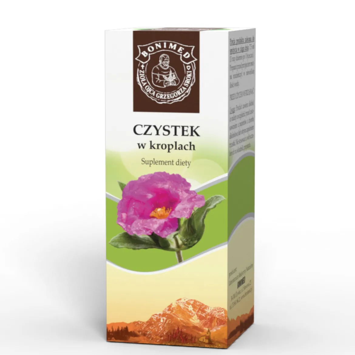 Czystek w kroplach 100ml Bonimed