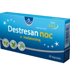 Destresan Noc z melatoniną 30 kapsułek Oleofarm