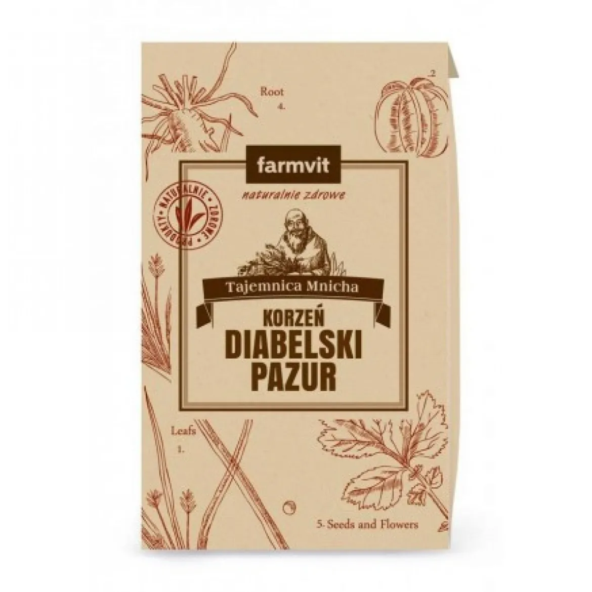 Diabelski Pazur Korzeń 50g Farmvit