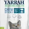 Dla Kota Przysmak - Pałeczki z Wołowiną i Rybą BIO (3x5g) 15g Yarrah