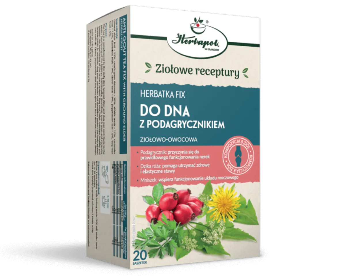 Do DNA z Podagrycznikiem 20x2g Herbapol