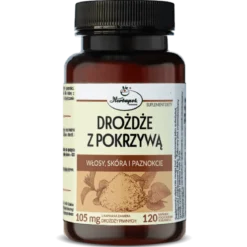 Drożdże z pokrzywą 120 kapsułek Herbapol Kraków