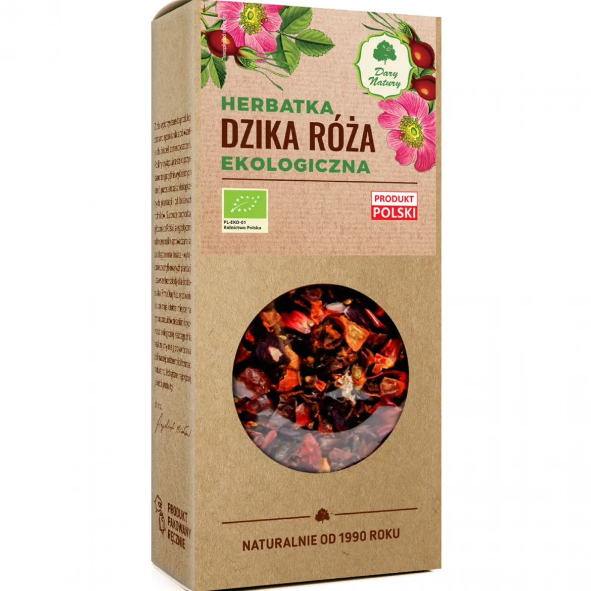 Dzika róża 100g Dary Natury