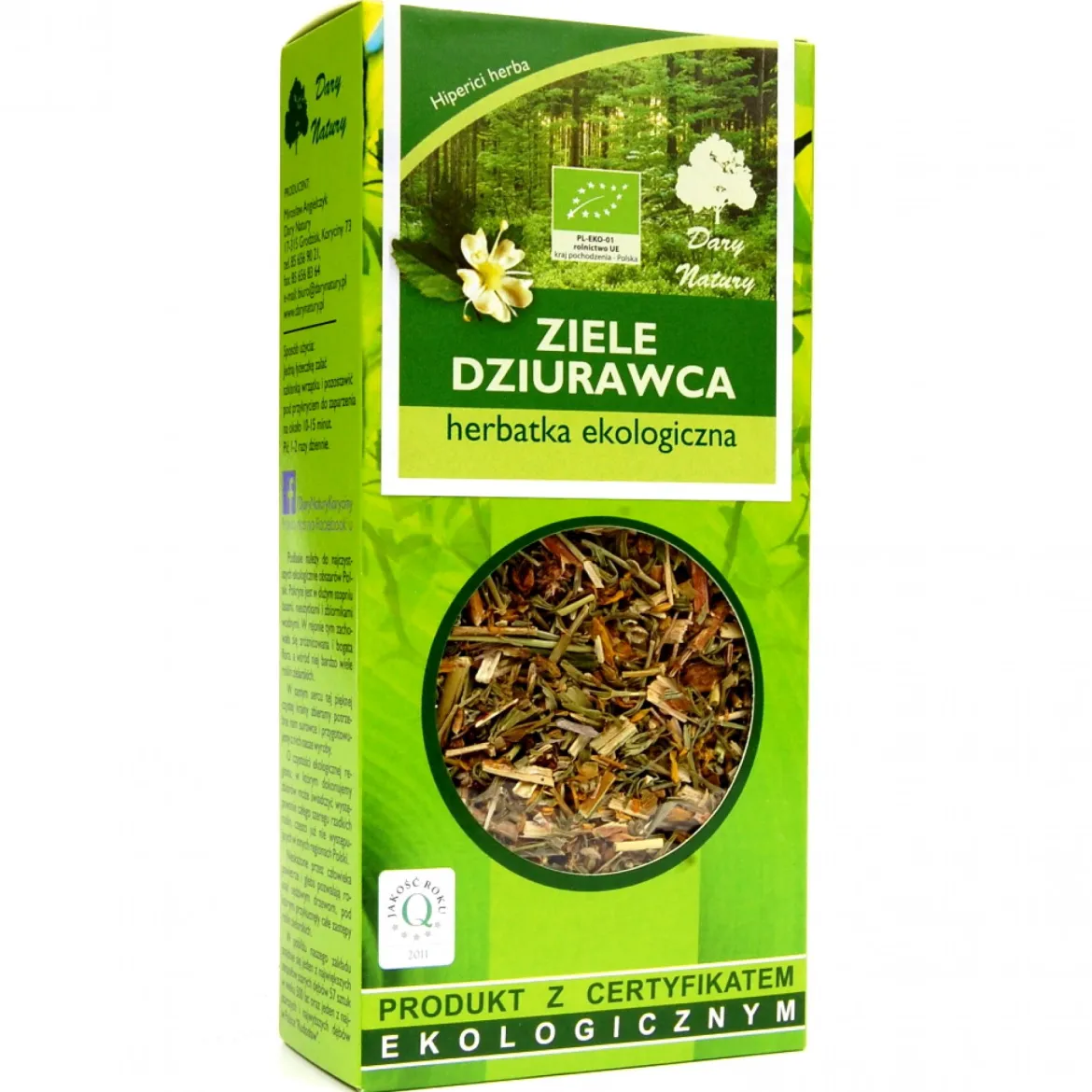 Dziurawiec ziele 50g Dary Natury
