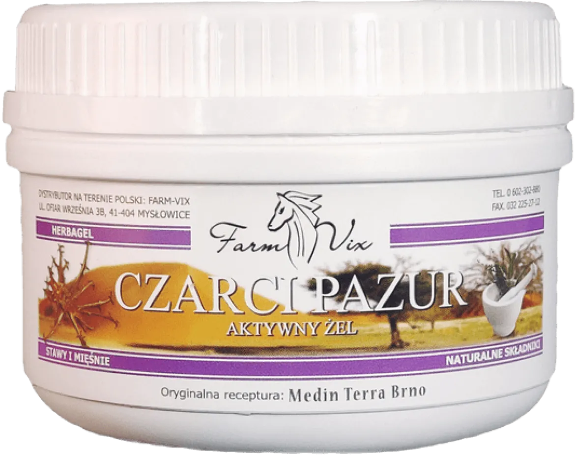Żel aktywny Czarci Pazur 350g Farm-Vix