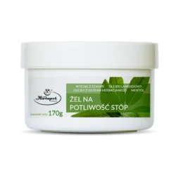 Żel na potliwość stóp 170g Herbapol