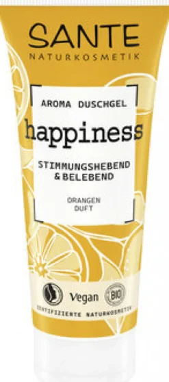 Żel pod prysznic Happiness pomarańcza ECO 200ml Sante