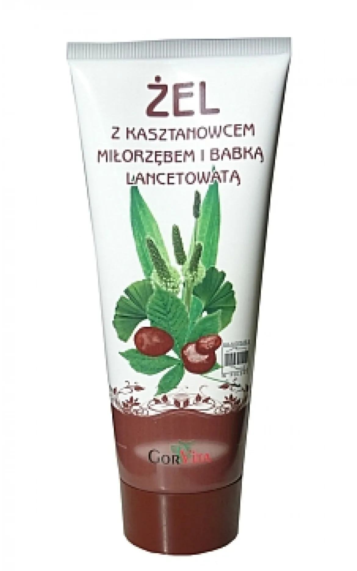 Żel z kasztanowcem, miłorzębem i babką 200ml Gorvita