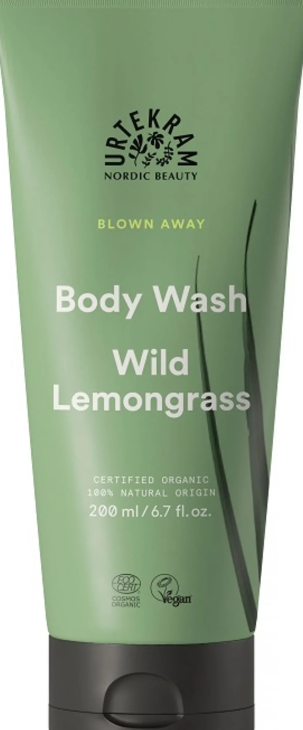 Energetyzujący żel pod prysznic z trawą cytrynową BIO 200 ml Urtekram