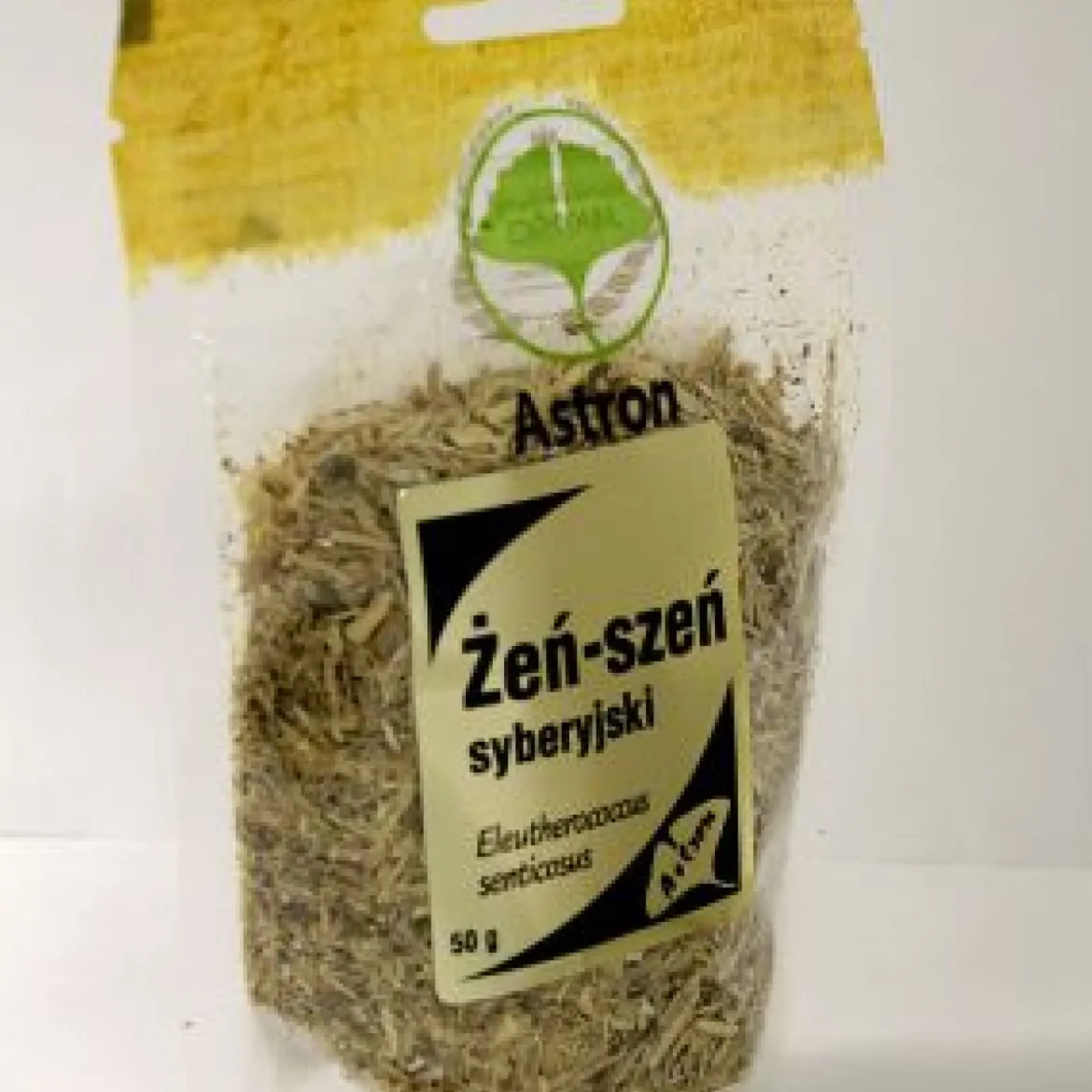 Żeń-Szeń Syberyjski korzeń cięty 50g Astron