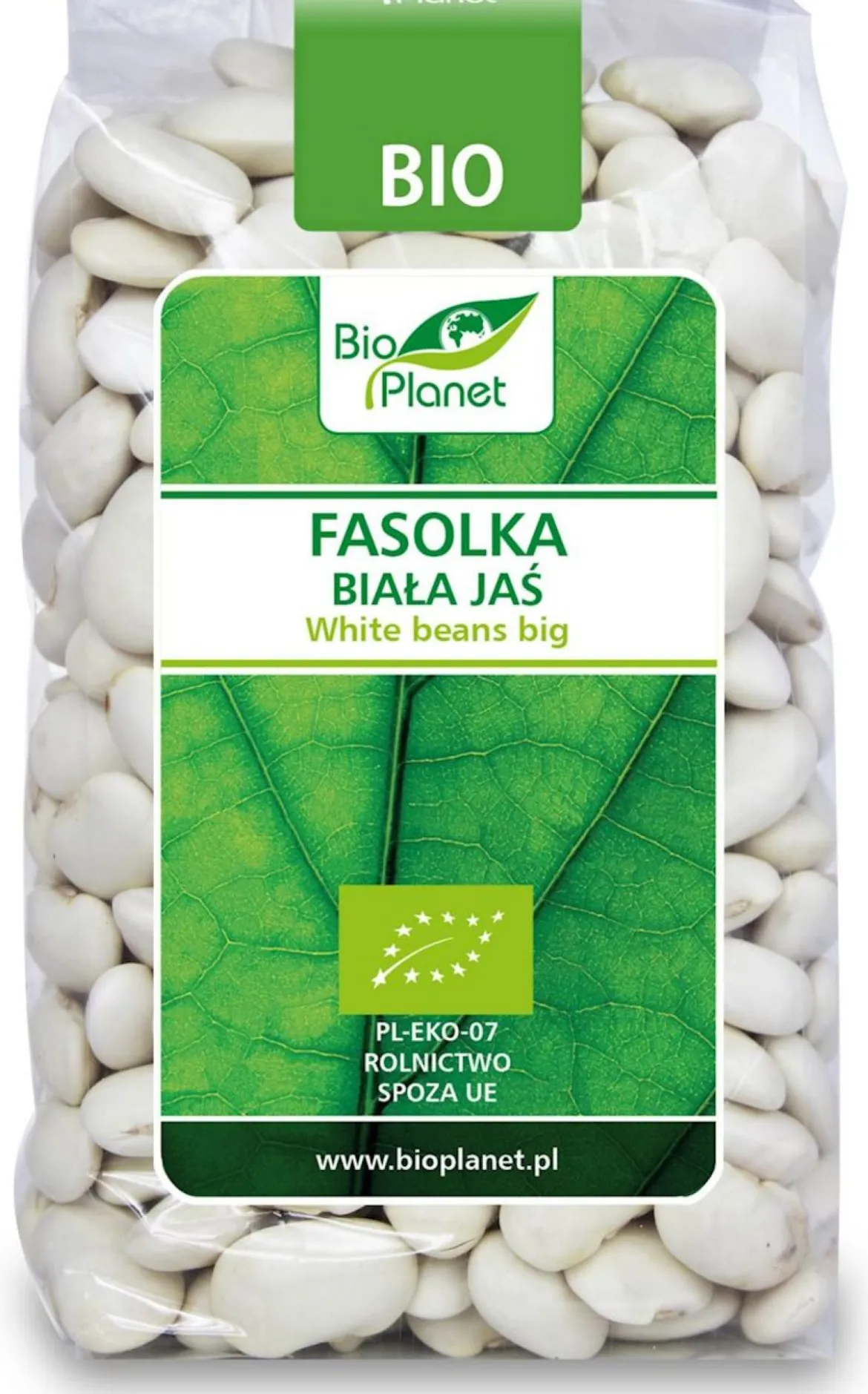Fasolka Biały Jaś BIO 400g Bio Planet