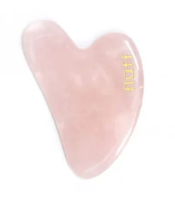 Fluff Kamień Gua Sha, Różowy Kwarc