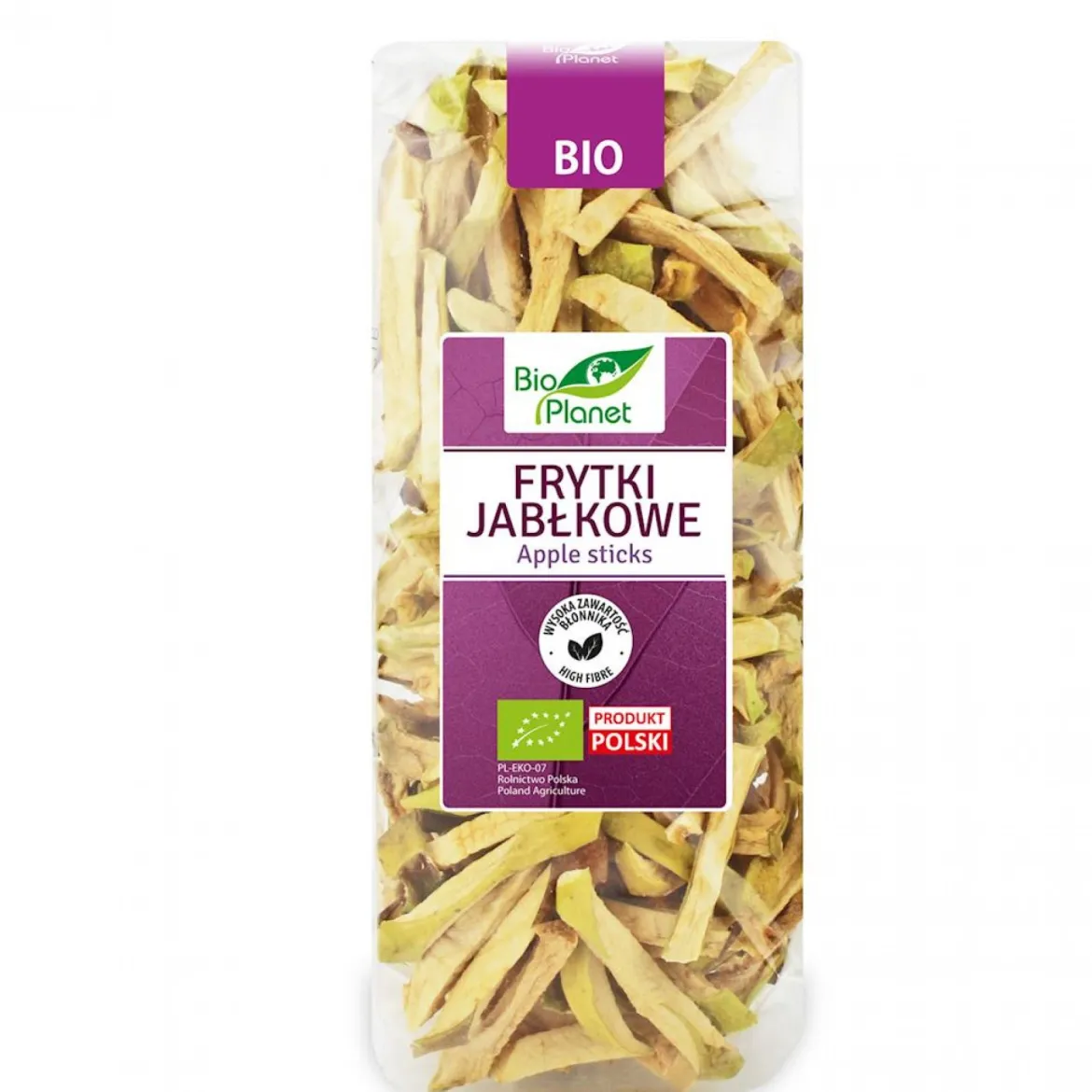Frytki jabłkowe BIO 100g Bio Planet