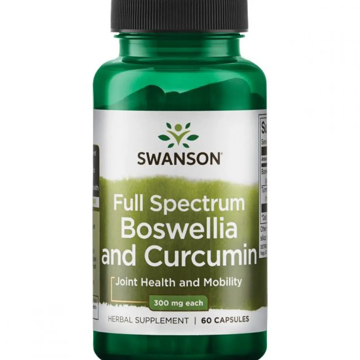 Full Spectrum Boswellia & Curcumin 60kaps Swanson